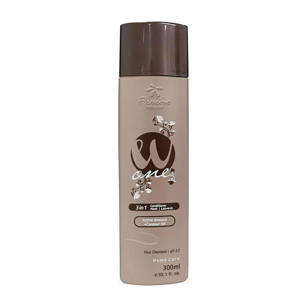 Floractive W One 3 en 1 Active Amazonas & Coconut Oil · Acondicionador, Mascarilla y Leave-In 300 ml – original en Costa Rica