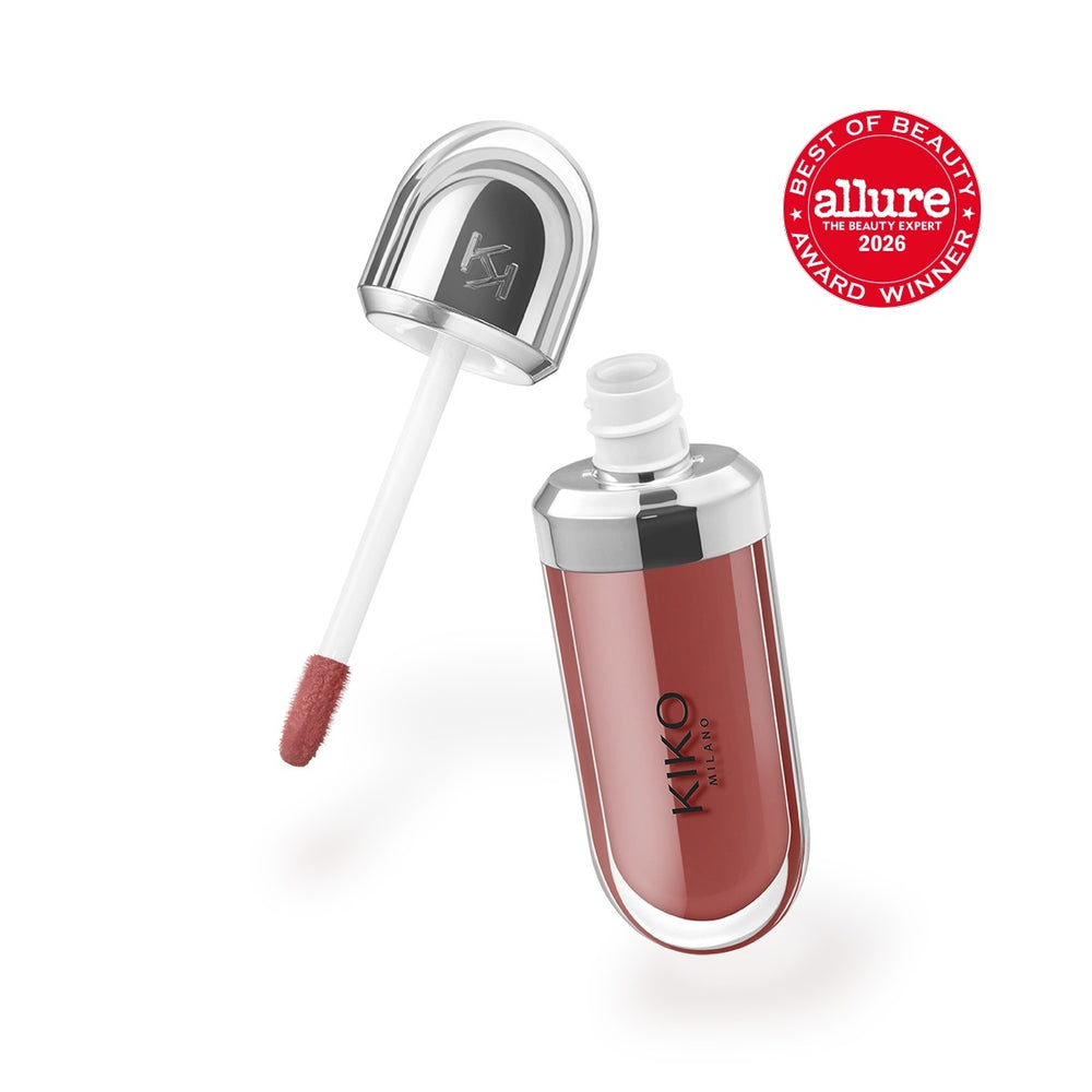 KIKO Milano 3D Hydra Lipgloss 21 Brun Rose 6.5 ml – envase