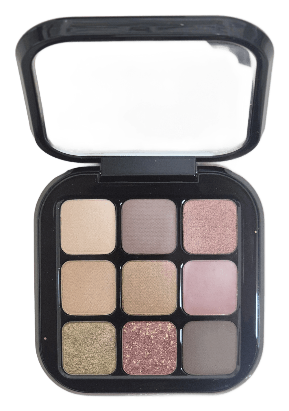 KIKO Milano Glamour Multi Finish Eyeshadow Palette 03 Burgundy Notes 2.5 g – envase – abierta