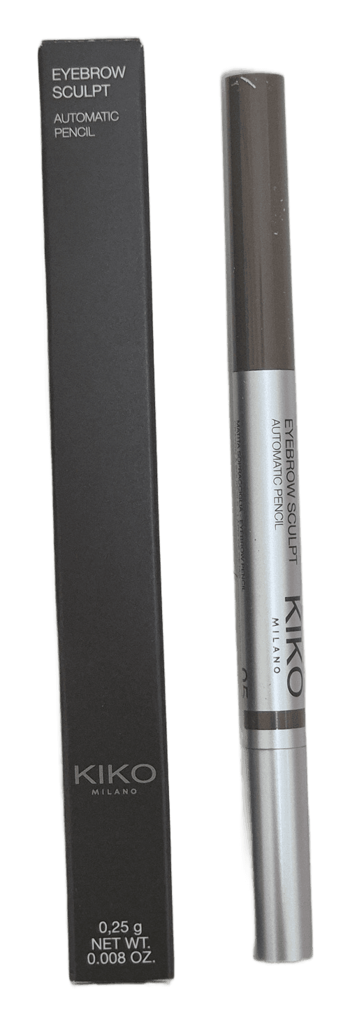 KIKO Milano Eyebrow Sculpt Automatic Pencil 05 Deep Brunettes 0.25 g – envase – con caja