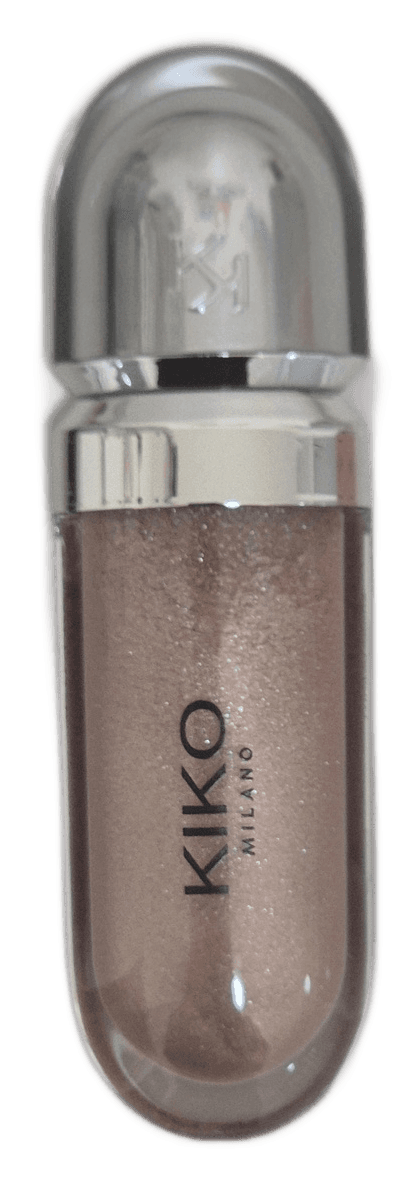 KIKO Milano 3D Hydra Lipgloss 18 Golden Sparkle 6.5 ml – envase – frente