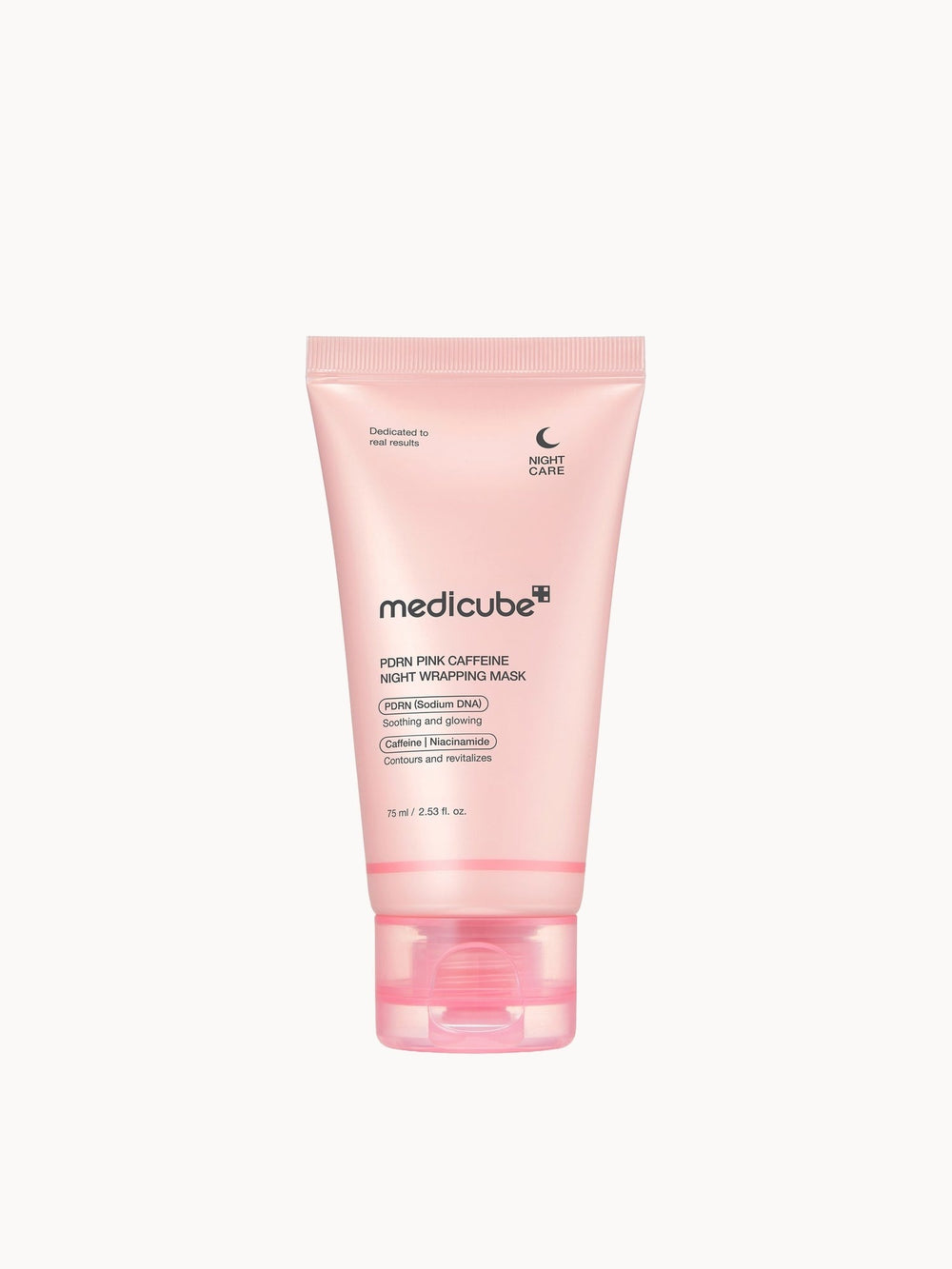 Medicube PDRN Pink Caffeine Night Wrapping Mask 75 ml – envase