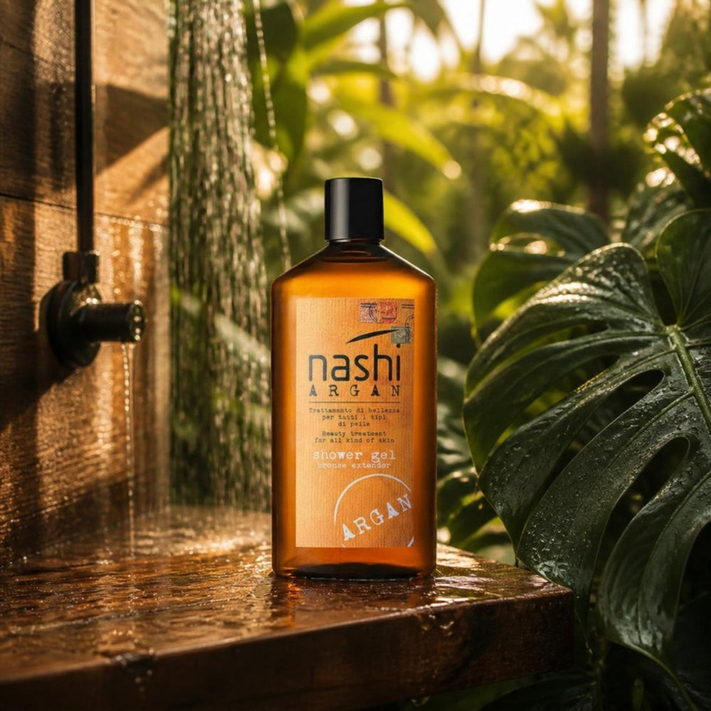 Nashi Argan Shower Gel Bronze Extender · Gel de Ducha Prolongador del Bronceado 300 ml – vista 3