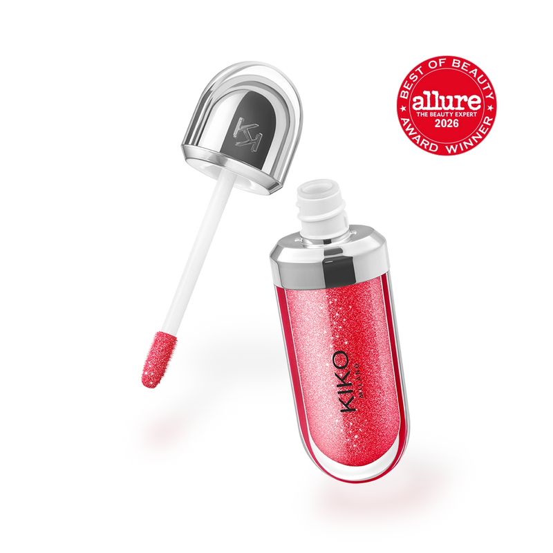 KIKO Milano 3D Hydra Lipgloss 12 Pearly Amaryllis Red