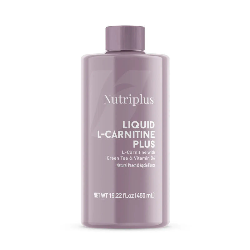Farmasi Nutriplus L-Carnitine Plus líquida sabor manzana y durazno 450 ml