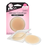 Hollywood Fashion Secrets Silicone CoverUps – Cubre pezones de silicona tono Medium (1 par)