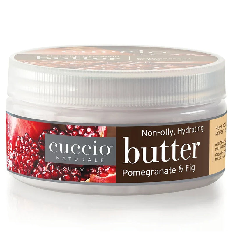 Cuccio Naturalé Butter Blend Pomegranate & Fig 226 g (8 oz) – Manteca corporal hidratante