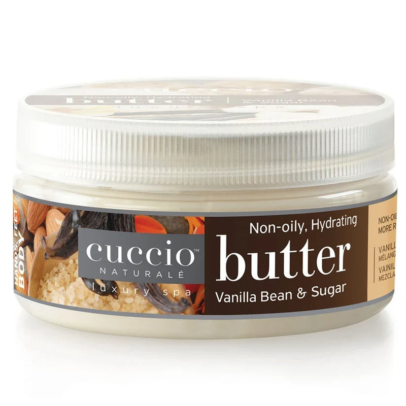 Cuccio Naturalé Butter Blend Vanilla Bean & Sugar 226 g (8 oz) – Manteca corporal hidratante
