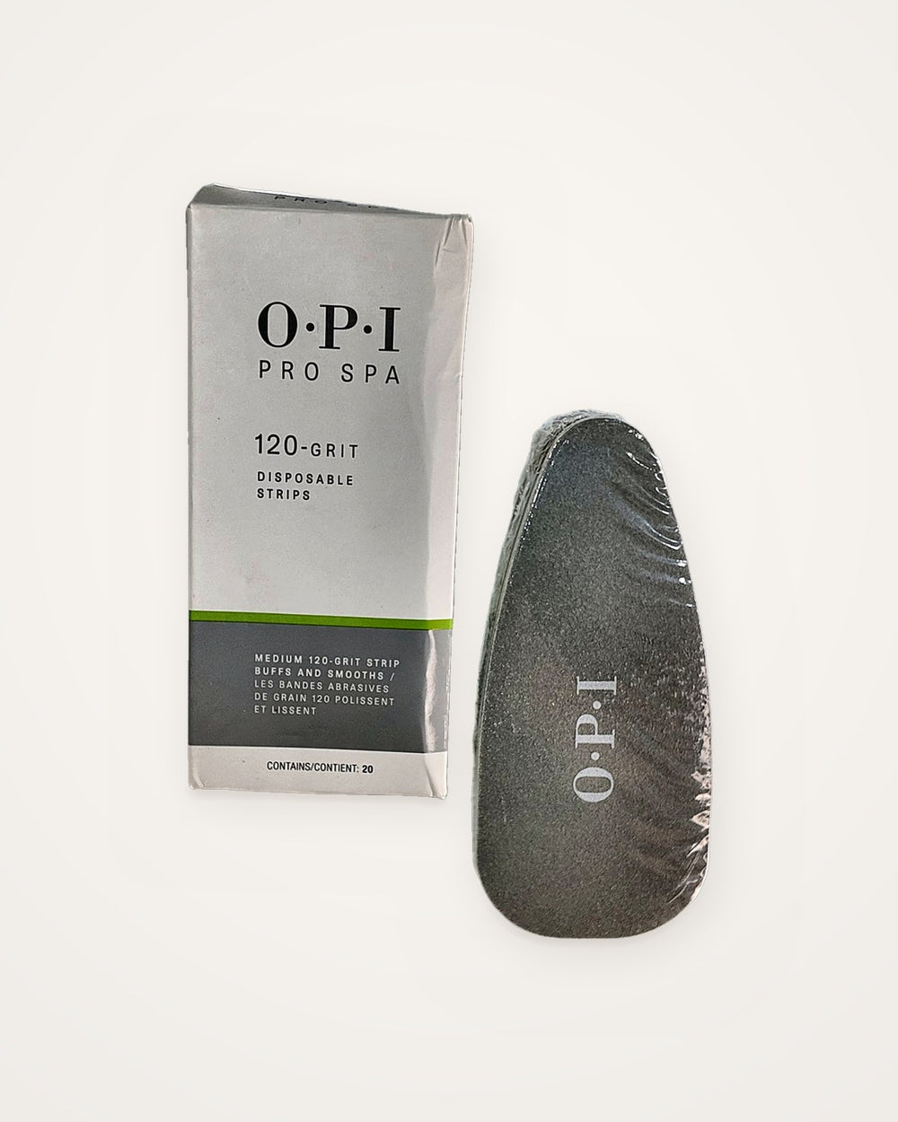 OPI Pro Spa repuesto tira de lija 120 grit – empaque