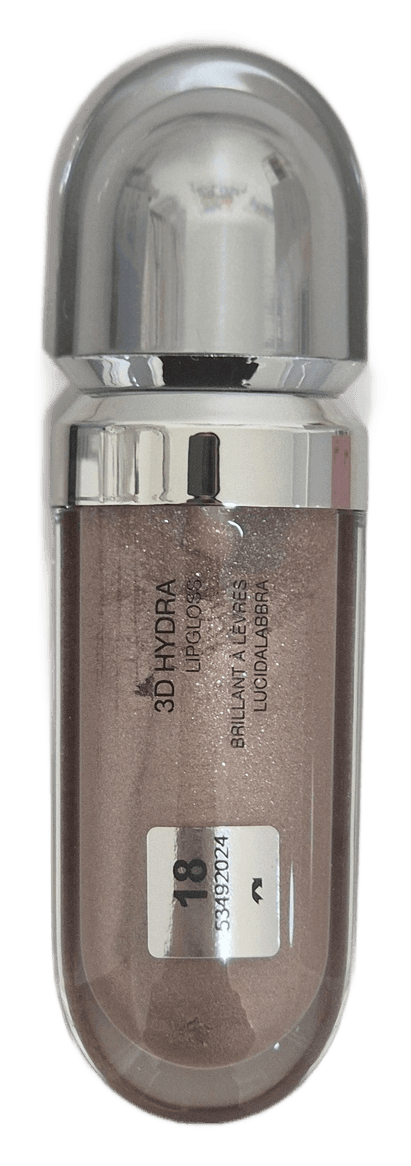 KIKO Milano 3D Hydra Lipgloss 18 Golden Sparkle 6.5 ml – envase – reverso