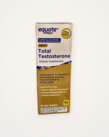 Equate Men's Total Testosterone con Ashwagandha KSM-66 – 60 caplets
