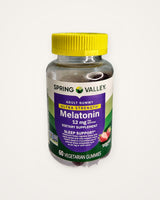 Spring Valley Melatonina Ultra Strength 12 mg – 60 gomitas