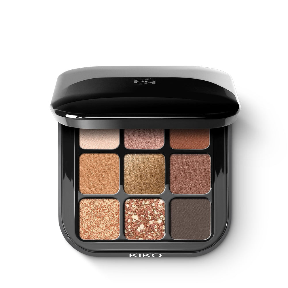 KIKO Milano Glamour Multi Finish Eyeshadow Palette 02 Sunset Vibes 2.5 g – envase