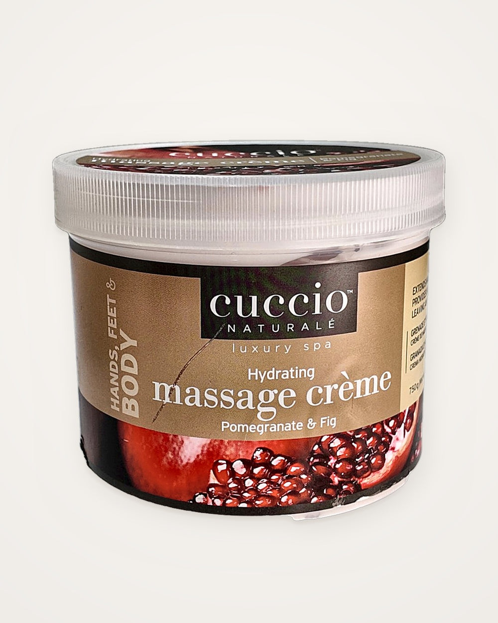 Cuccio Naturalé Massage Crème Pomegranate & Fig 750 g – envase