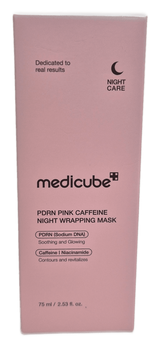 Medicube PDRN Pink Caffeine Night Wrapping Mask – Mascarilla de noche peel-off 75 ml
