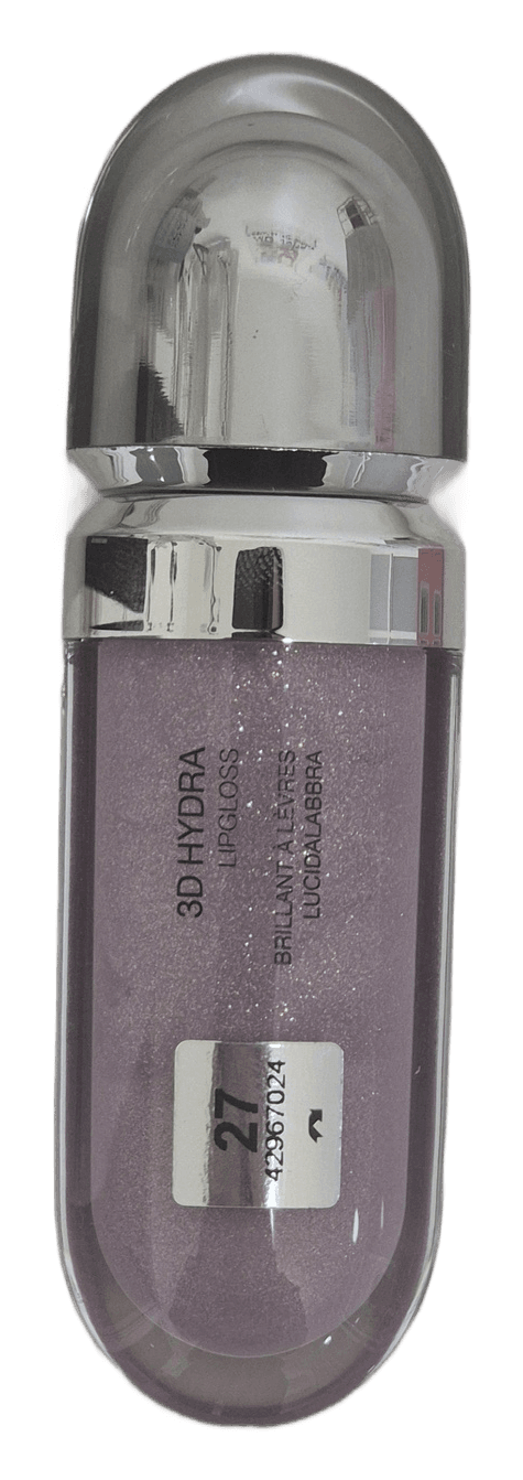 KIKO Milano 3D Hydra Lipgloss 27 Pearly Lavender 6.5 ml – envase – reverso