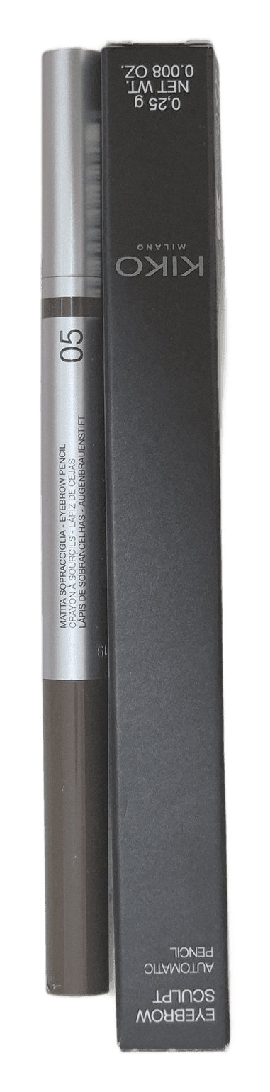 KIKO Milano Eyebrow Sculpt Automatic Pencil 05 Deep Brunettes 0.25 g – envase – detalle