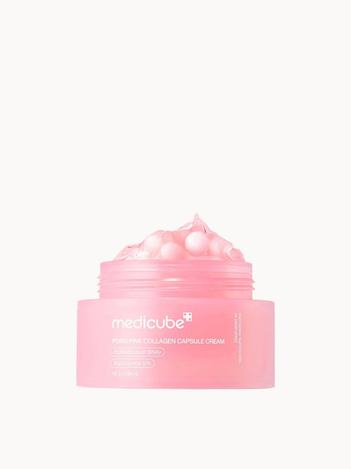 Medicube PDRN Pink Collagen Capsule Cream – Crema facial con cápsulas 55 g