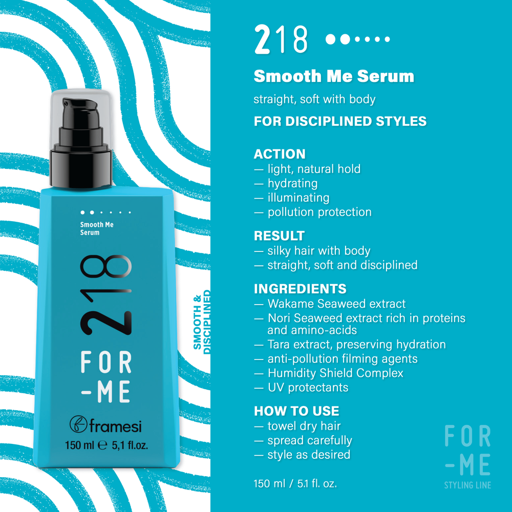 Framesi For-Me 218 Smooth Me Serum 150 ml – vista 5
